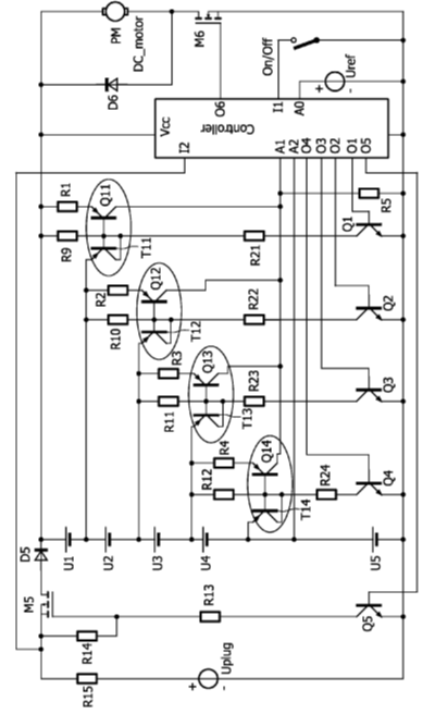 A Figura 5 representa o diagrama final do circuito utilizado.